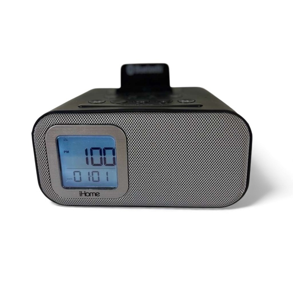 iHome Model iBT22A Dual Charging Bluetooth Stereo Alarm Clock Tested Works